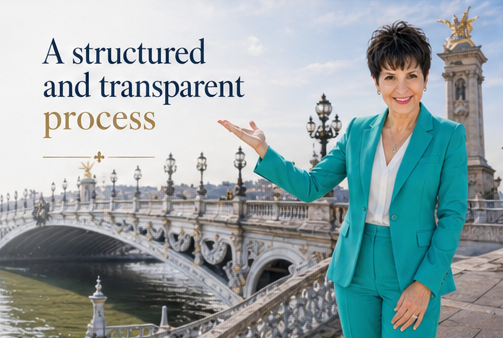 French property transaction process with notaire escrow system ensuring legal protection