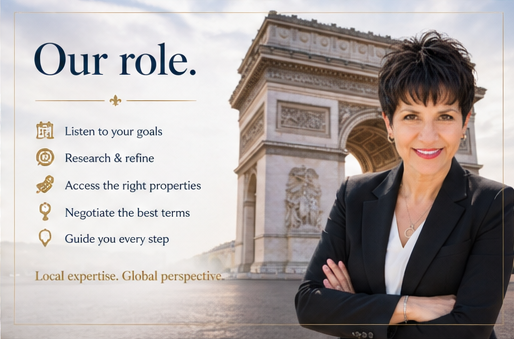 Luxury property advisor in France acting as exclusive buyer representative for international clients