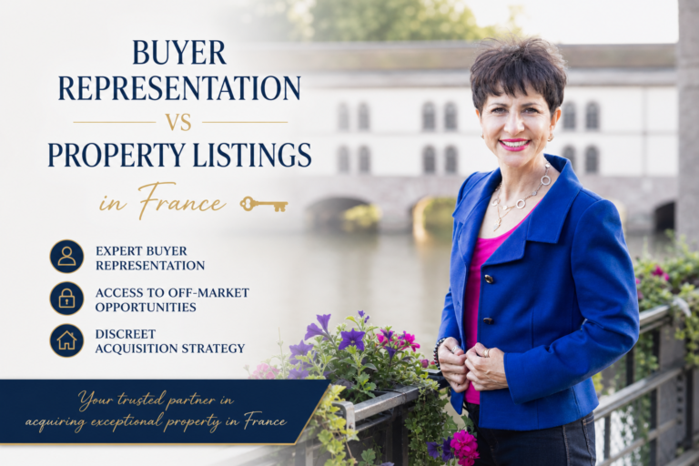 Luxury property buyer representation in France with access to off-market real estate opportunities and discreet acquisition strategy