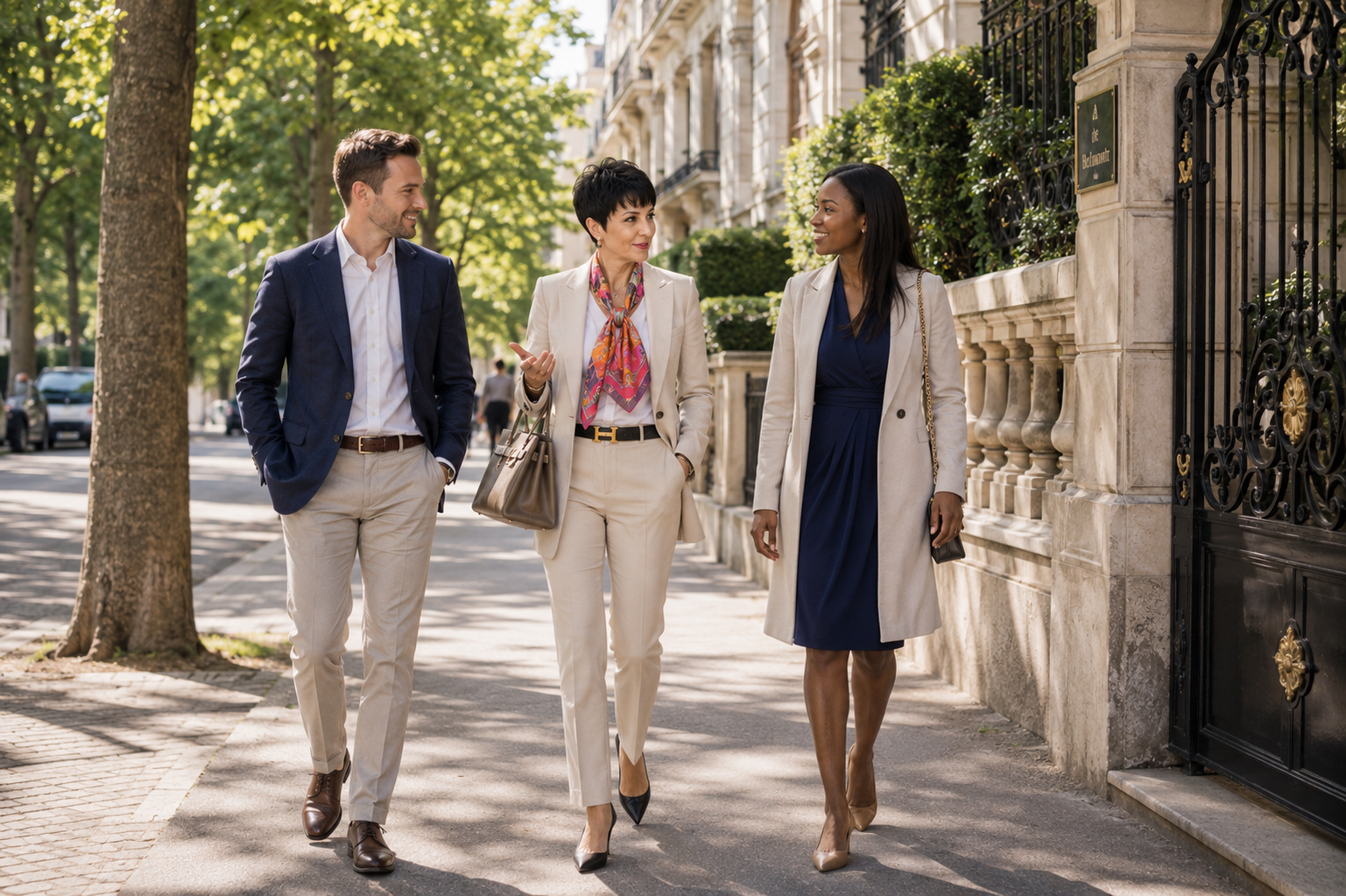 International buyer exploring luxury property opportunities in Neuilly-sur-Seine