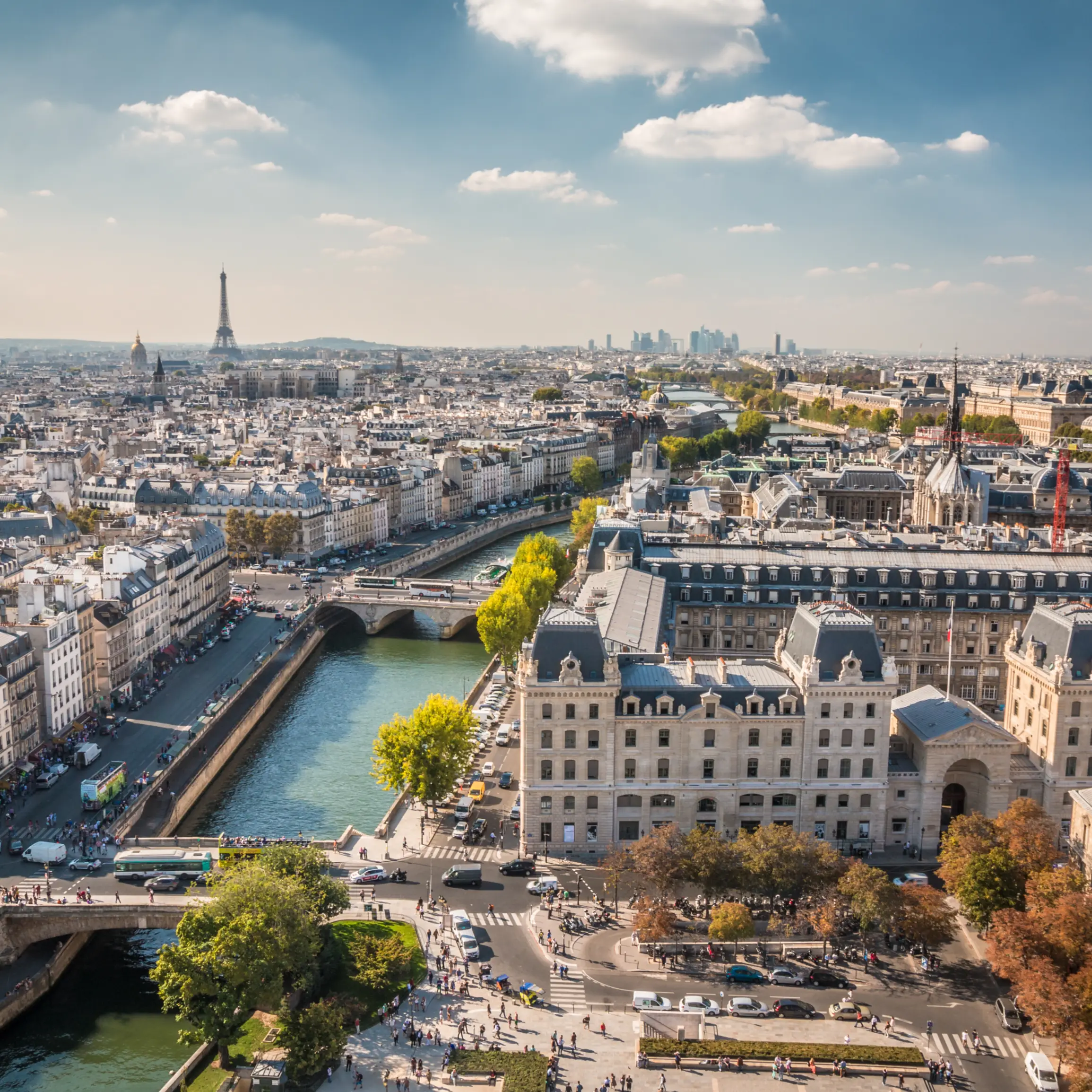 Luxury real estate in Paris 6th arrondissement with classic Haussmann architecture and elegant Left Bank streets