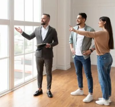 Private preview of luxury French property before international travel