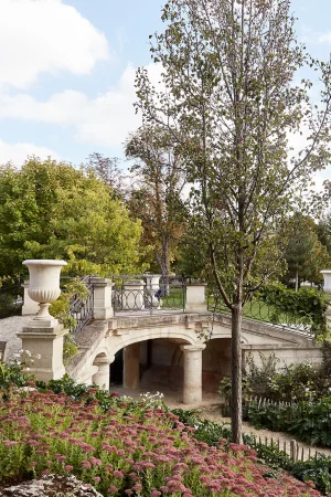 Elegant residential avenue and luxury architecture in Neuilly-sur-Seine near Paris
